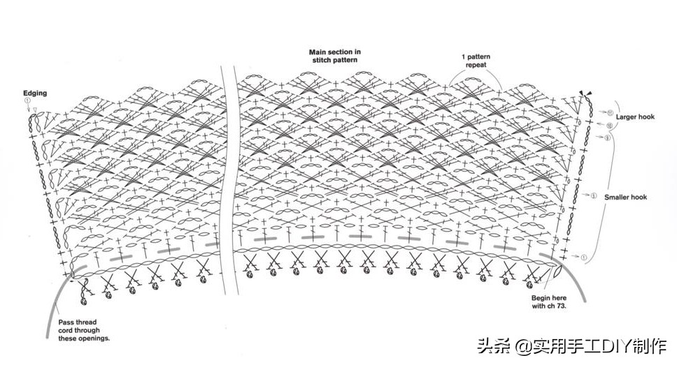 钩简约包包教程视频,适合夏天背的钩编包包花样图解