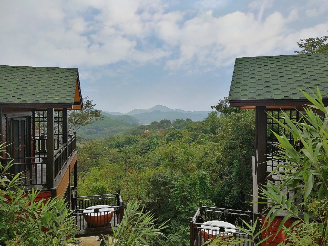 藏在山谷里温泉民宿,清远树屋温泉度假村攻略