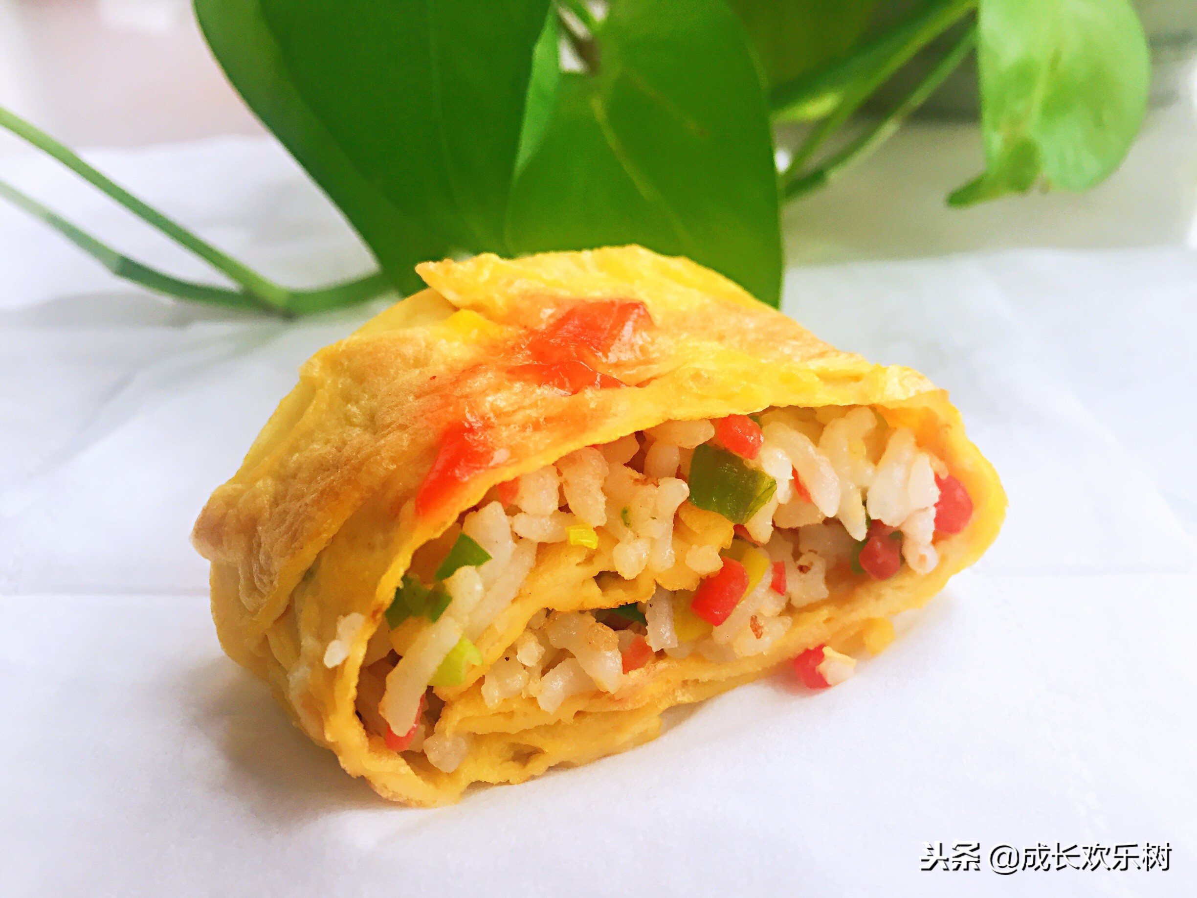 剩米饭怎么做蛋炒,剩饭变蛋包饭的方法