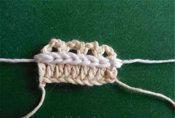 钩针耳环教程图解,钩针编织耳环图解