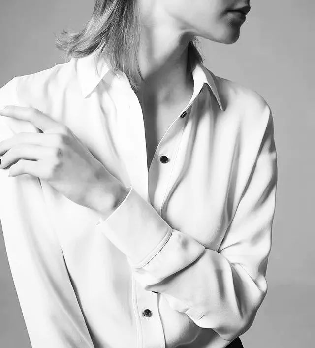 高级真丝女士衬衣图片,轻奢高级感真丝衬衣