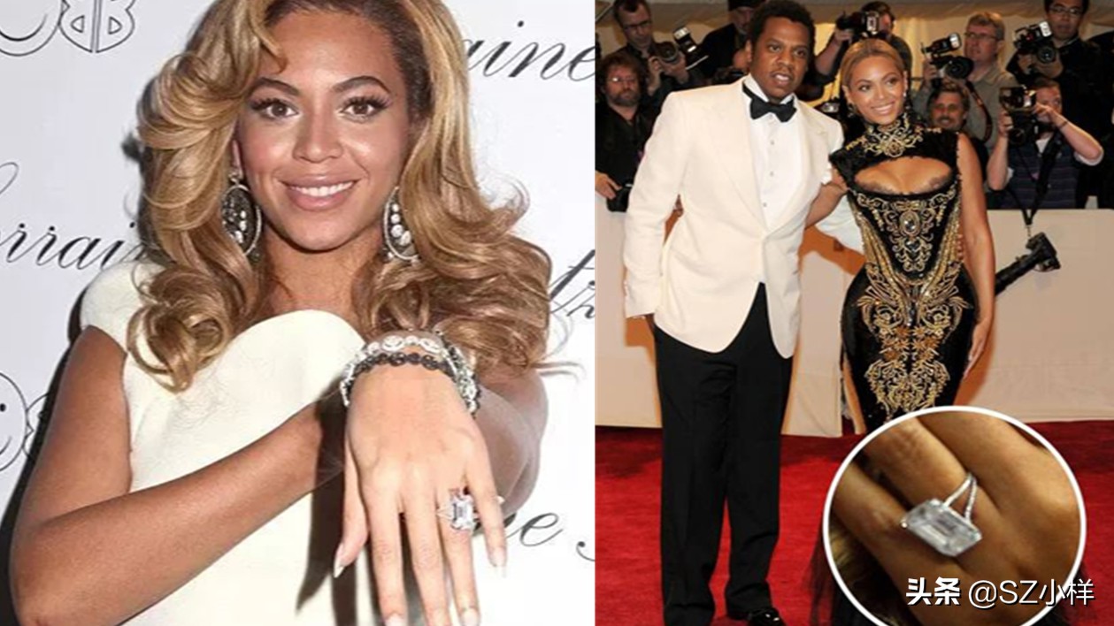 贫穷限制的不仅是行动、还有想象：中外明星奢华婚戒大比拼