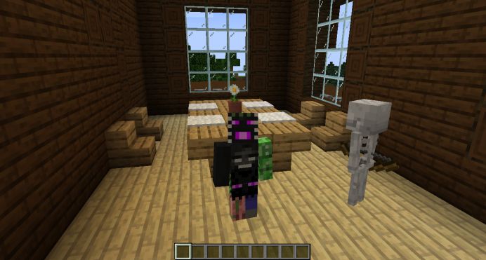 我的世界冷知识绿色钻石装备,我的世界开局就能拥有钻石套