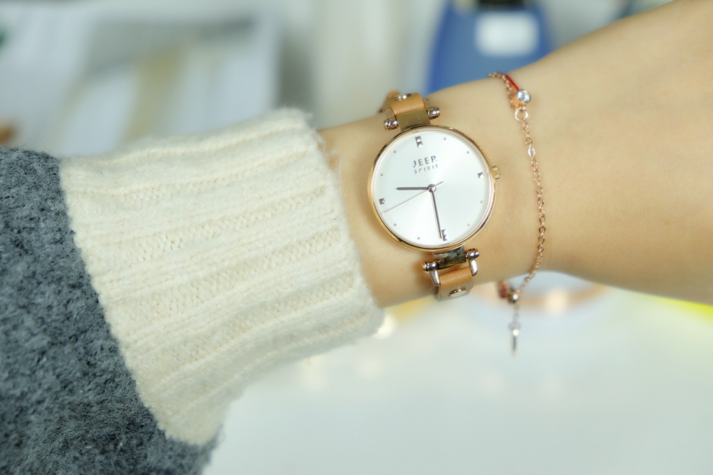 jeepspirit丹宁石英表,jeep森系手表女