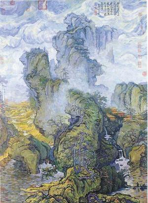 含有山水风景的古诗词名句,描写自然风景的山水田园古诗两首