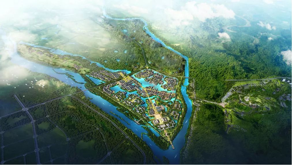 大家关注的彭山江口水镇