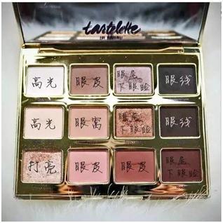 可以轻松搞定全妆的傻瓜式眼影盘,眼影教程日常化妆眼影盘