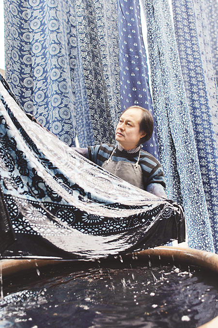 蓝印花布印染技艺浙江,蓝印花印染技艺