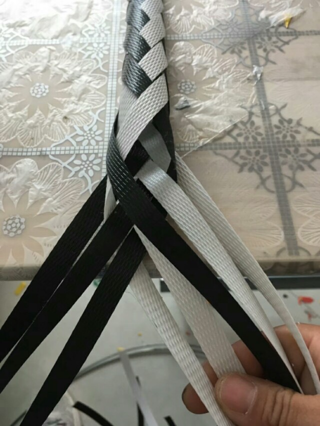 编筐图文,编筐立体花形教程