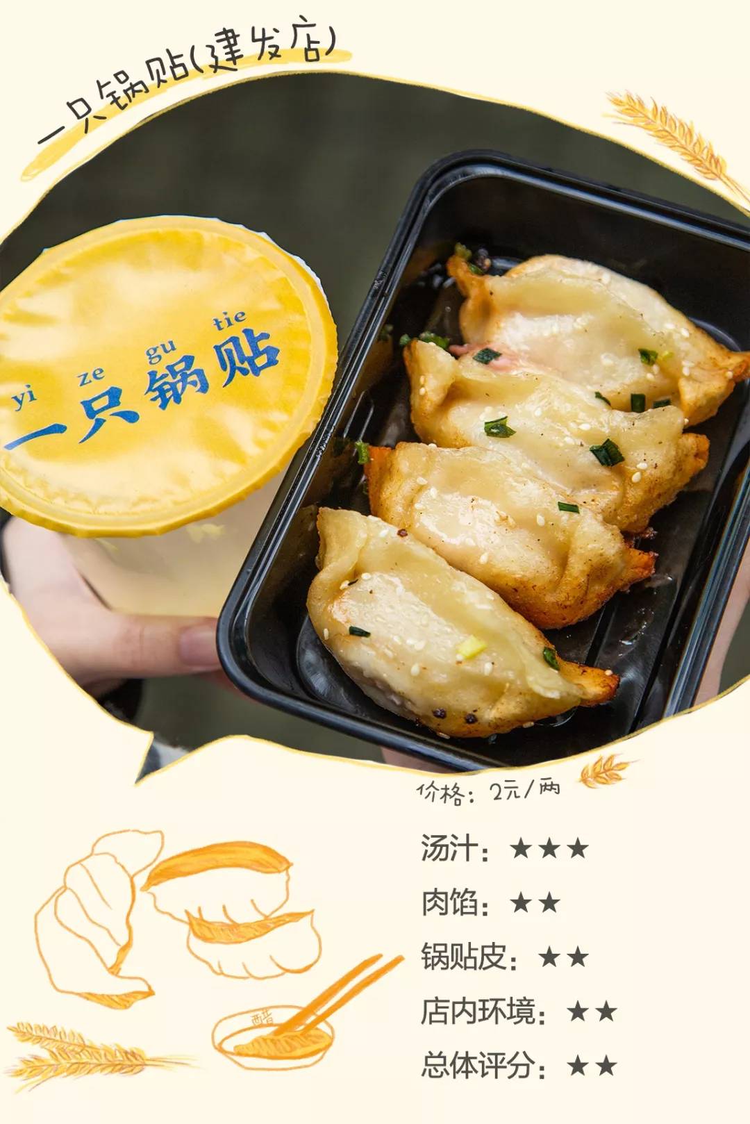 2019魔都锅贴测评滚烫出炉!