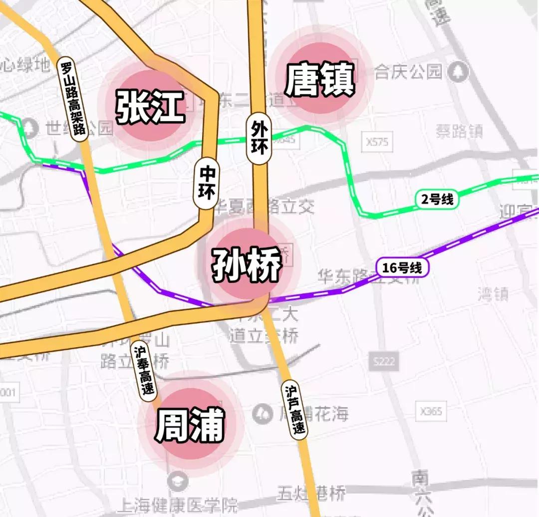 周浦镇和张江镇哪个好,周浦和唐镇哪个有潜力