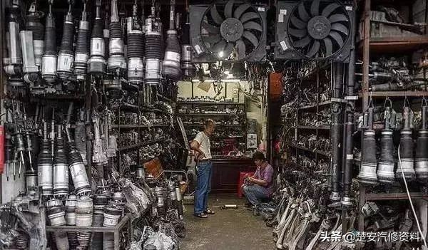 7万人民币开走法拉利！中国最神秘的4大汽配城，豪车50块一斤