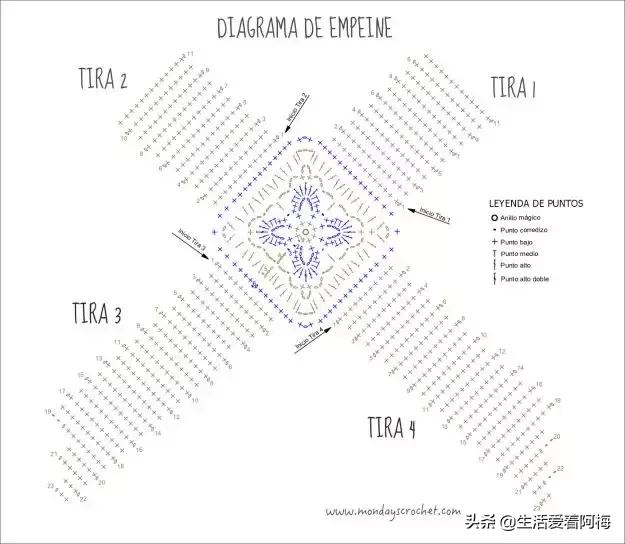 钩鞋收尾花边编织教程,鞋子怎么钩织