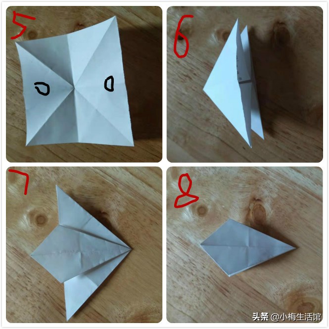 巧用购物小票折百合花，你学会了吗？