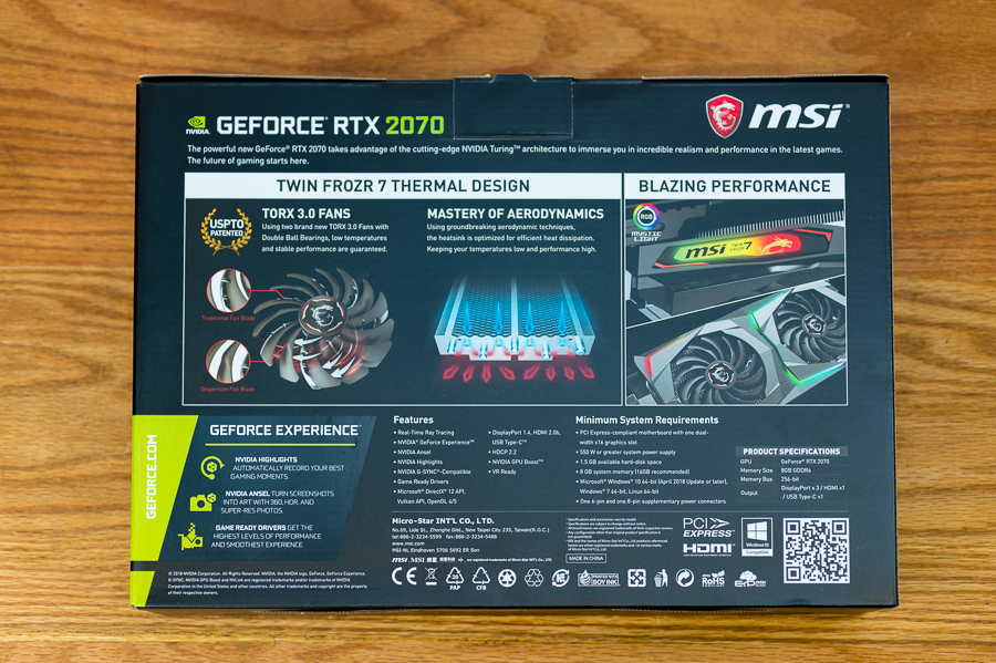 i79700f配微星b360m迫击炮,微星rtx2070显卡怎么设置