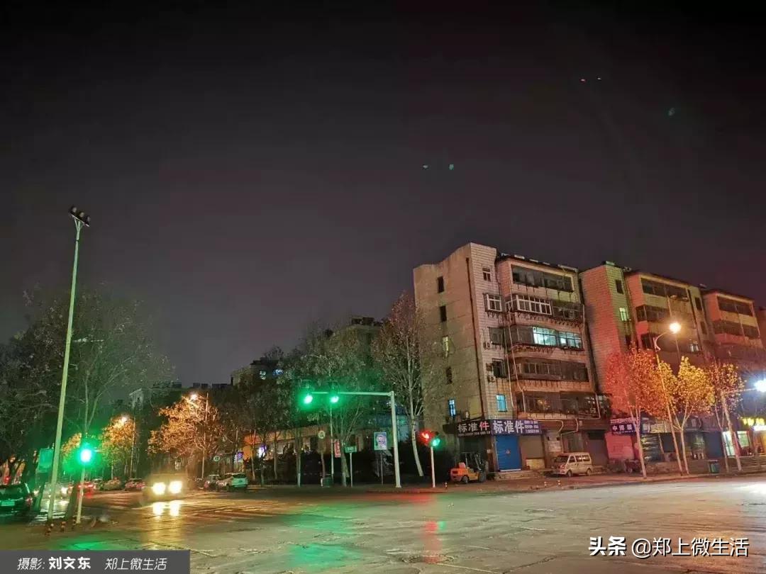 魅力小城夜景,魅力上街诗歌