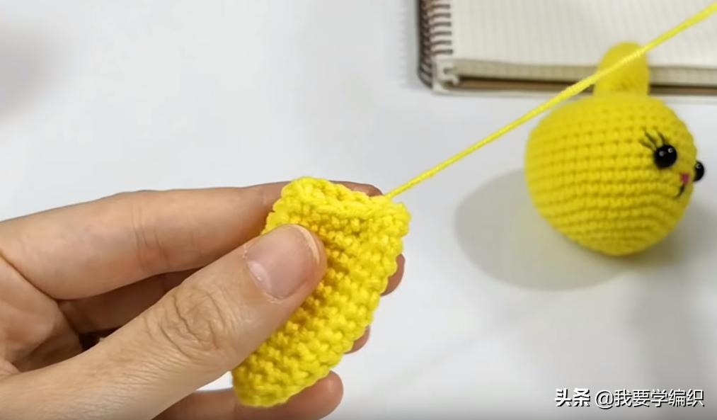 简单又精致的兔子挂饰,钥匙扣的毛茸茸兔子挂件教程