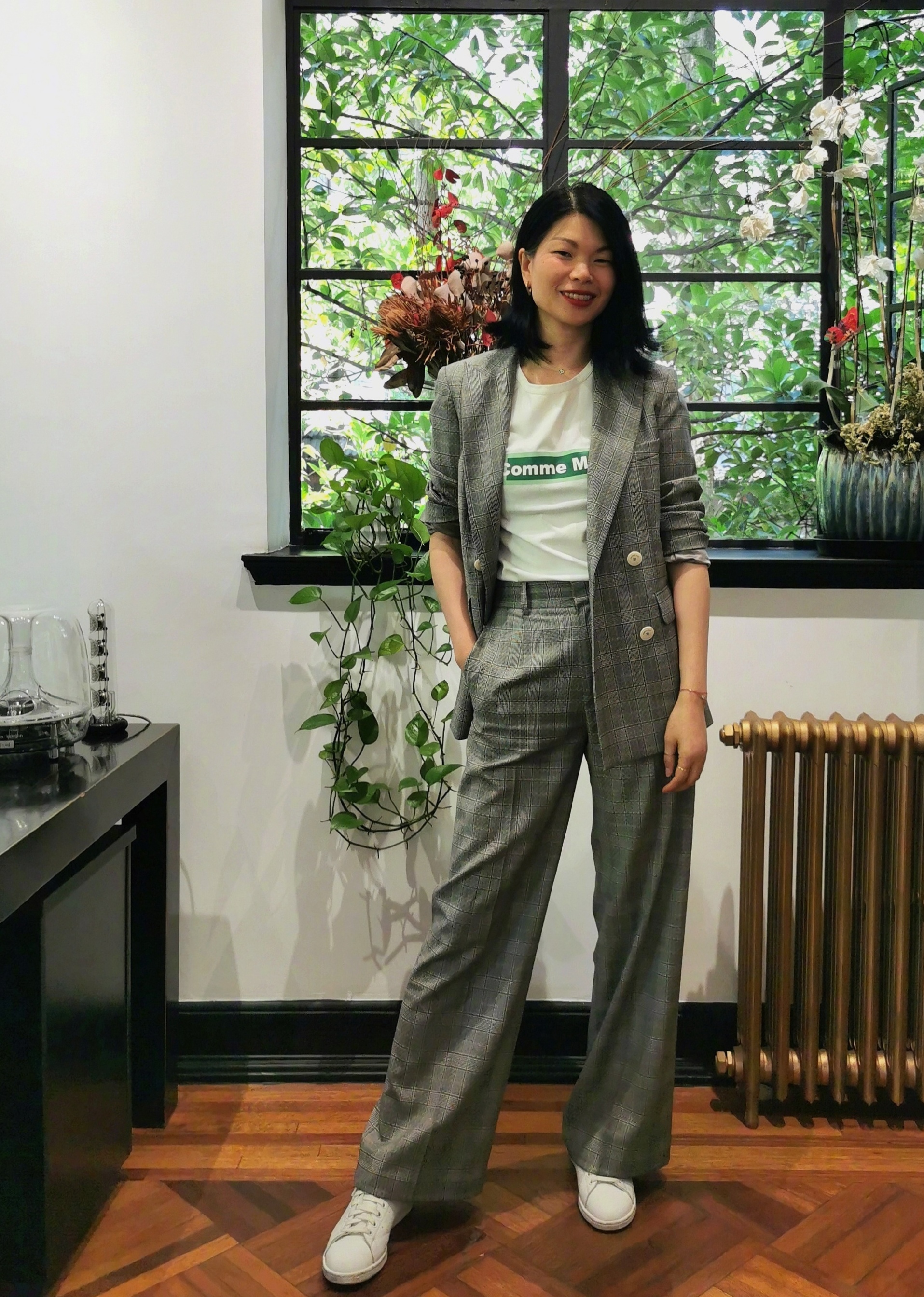 吕燕穿休闲装图片,吕燕的穿衣打扮