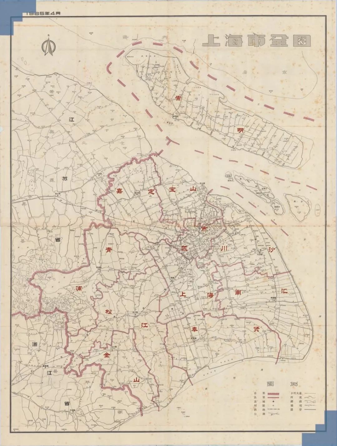 上海历史行政区划变迁,地图文化之旅