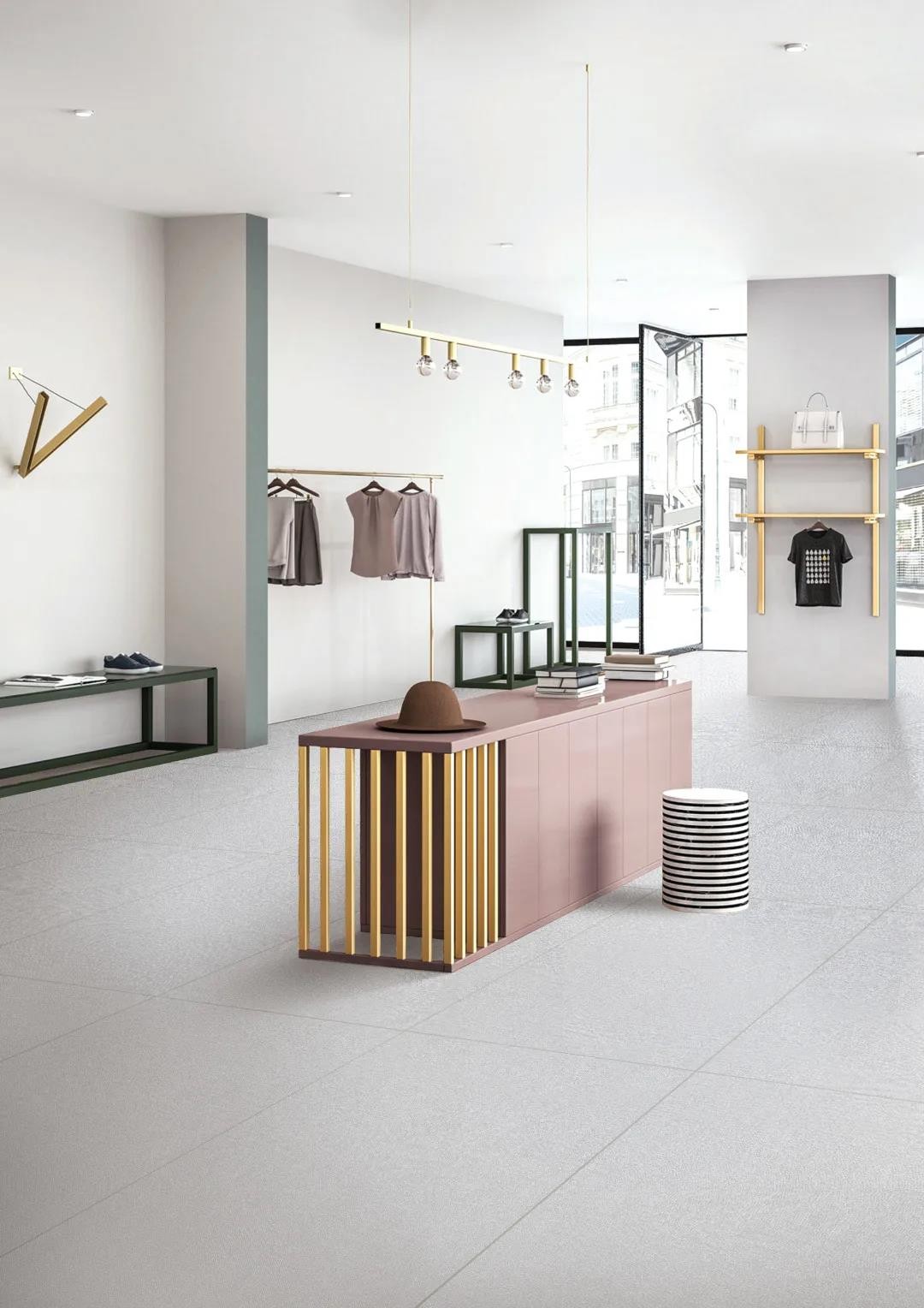 伊莉莎白瓷砖新品600×1200mm质感仿古，织布纹“素罗莎”