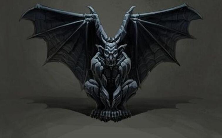 游戏里的诡异生物,石像鬼游戏