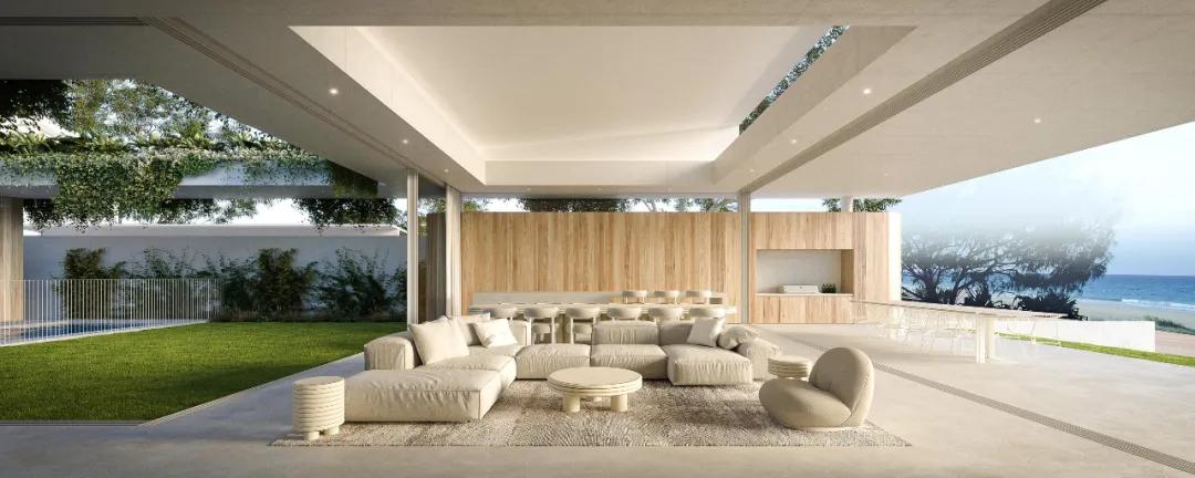 侘寂美学与极简主义别墅,极简极致轻奢的美学设计