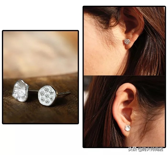 珍珠耳钉宋慧乔牛仔同款,宋慧乔同款短发造型