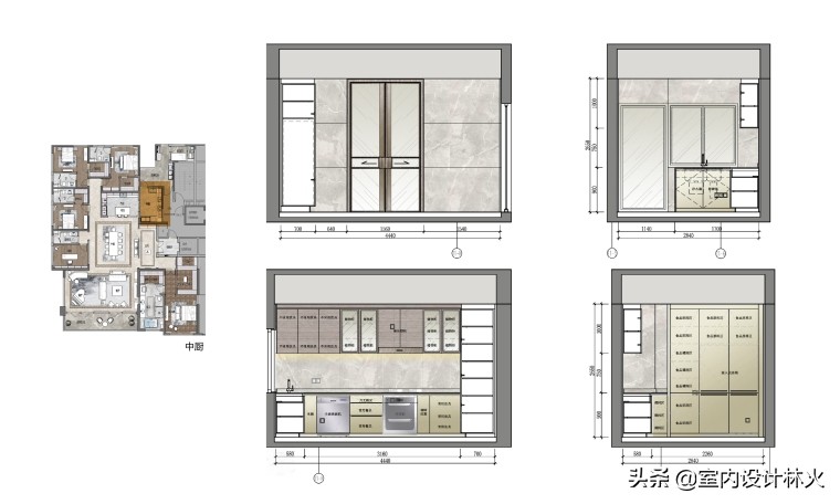 HWCD-重庆长嘉汇390平大平层精装修样板间丨设计方案+效果图+彩平