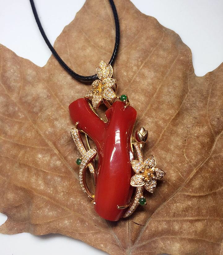 珠宝中有生命的灵物珊瑚,深海珠宝珊瑚