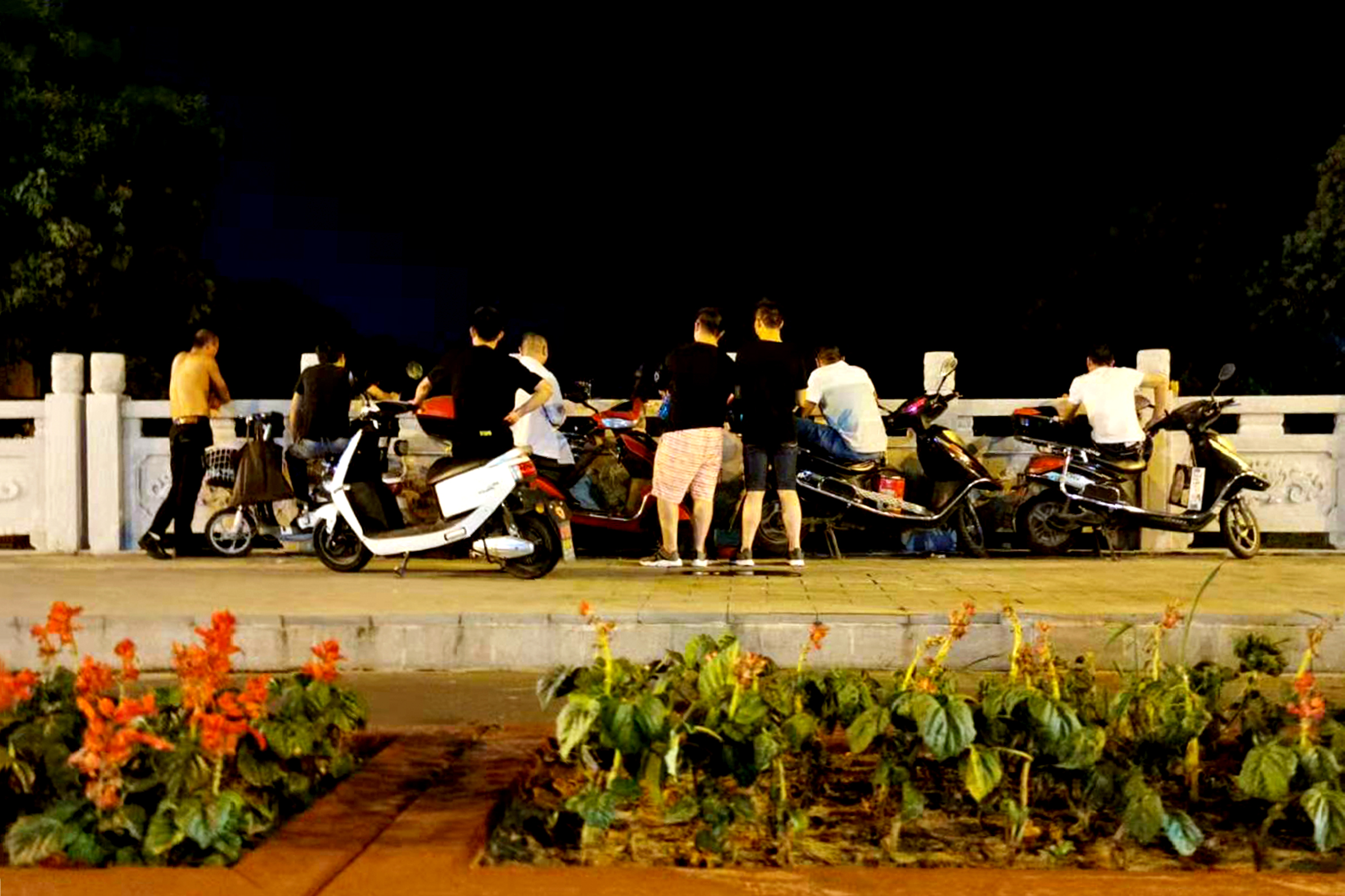 海安人钓鱼,海安钓鱼人