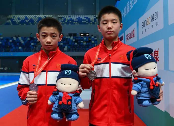 十四运会跳水比赛花絮,十四运跳水测试赛礼仪采访