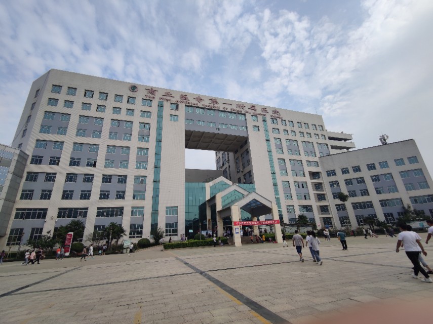商丘蓝天白云,商丘市第一人民医院全景图