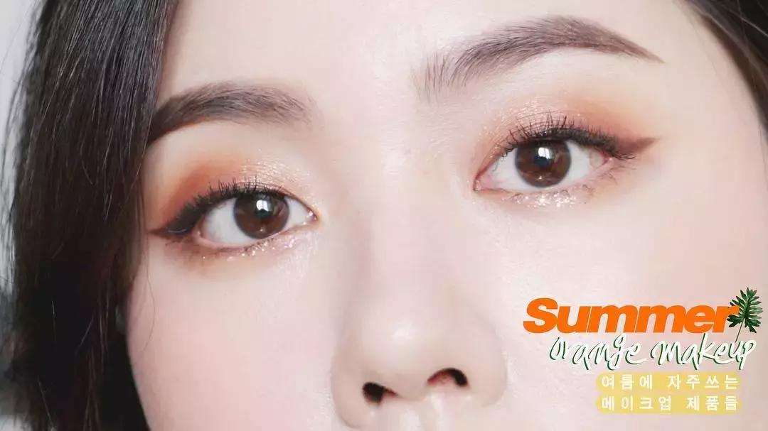 单眼皮肿眼泡眼尾上翘眼妆画法,单眼皮眼妆的画法初学者视频