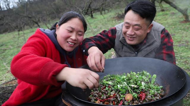 安徽农民夫妻边种田边吃饭,农村夫妻俩做饭被骂