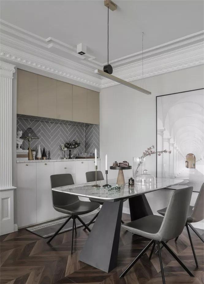 120㎡简约美式三代人的生活丨花漾美作朝花夕拾