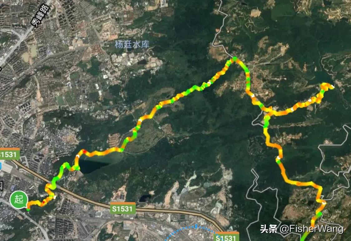 中毒or中暑，36度高温带两女生徒步，中道而退之登云-恩顶水库。