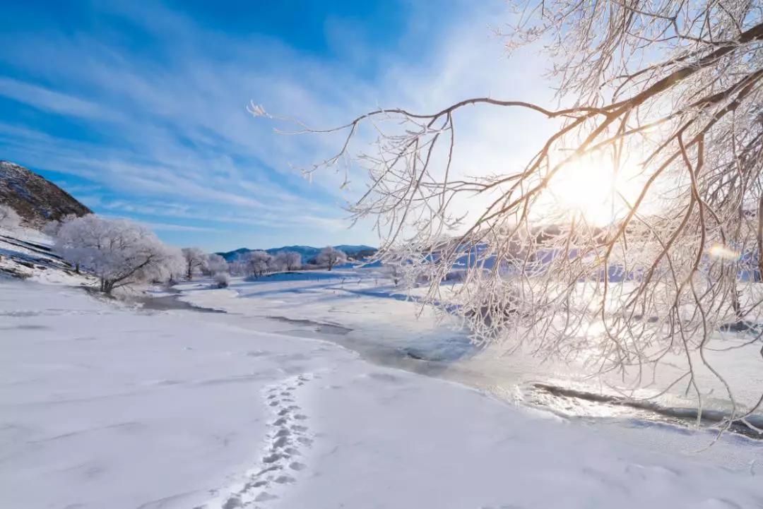 冬日的坝美有多美,冬日的坝上草原