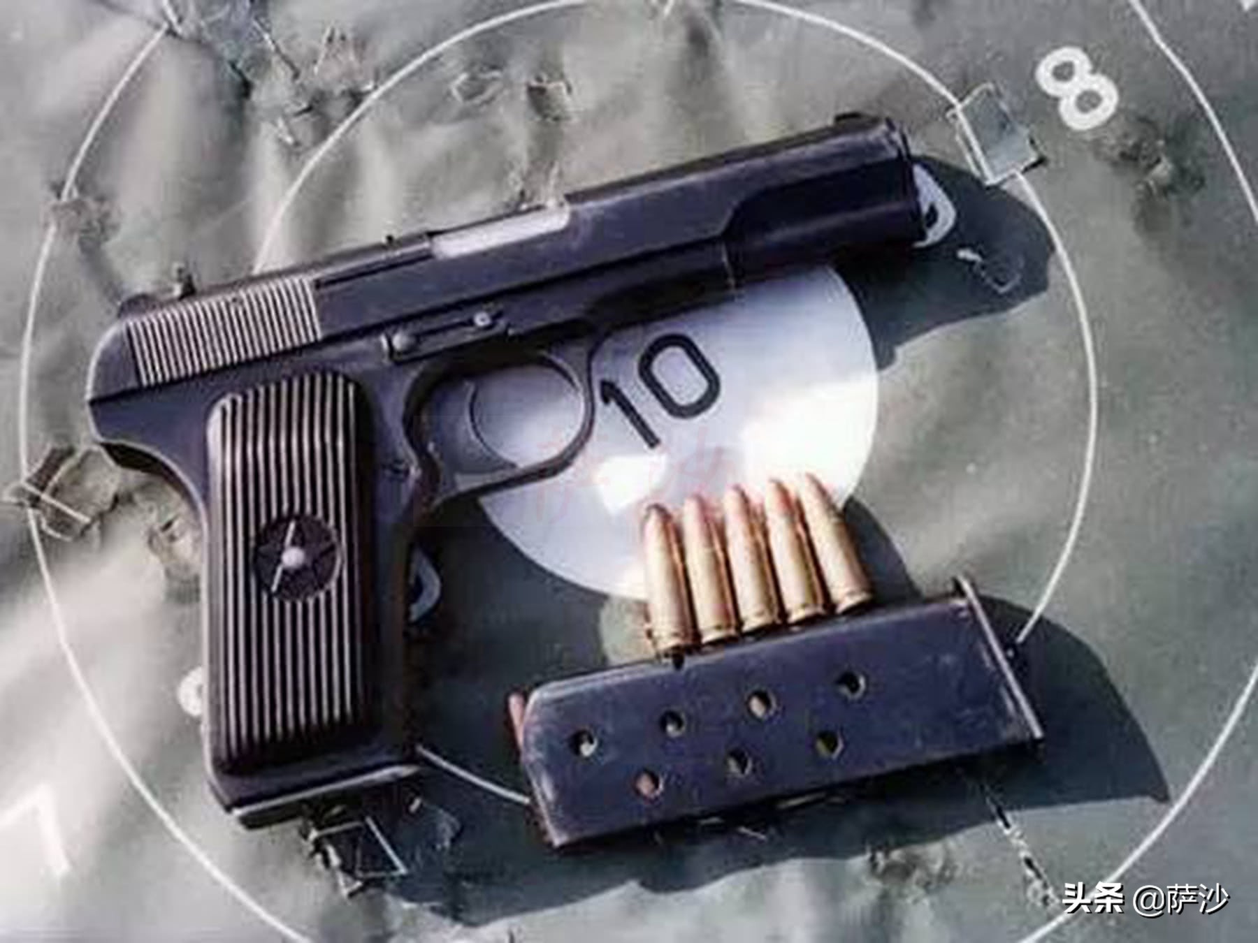 威震港台的大黑星手枪是什么?60年的经典*4式5**半自动手枪