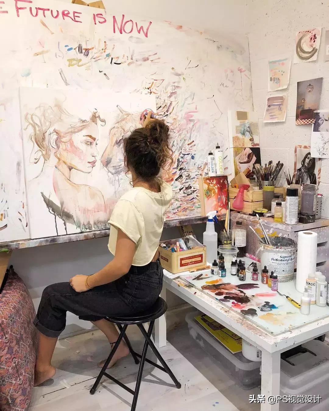 14岁卖画赚到4600万,16岁怎么靠画画赚钱