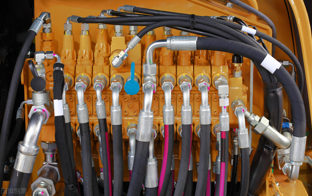 所有液压系统中的基本机械元件,工程机械液压系统原理图