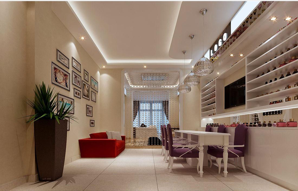 成都美甲店装修设计「卓巧」成都美甲店怎样装修设计好？