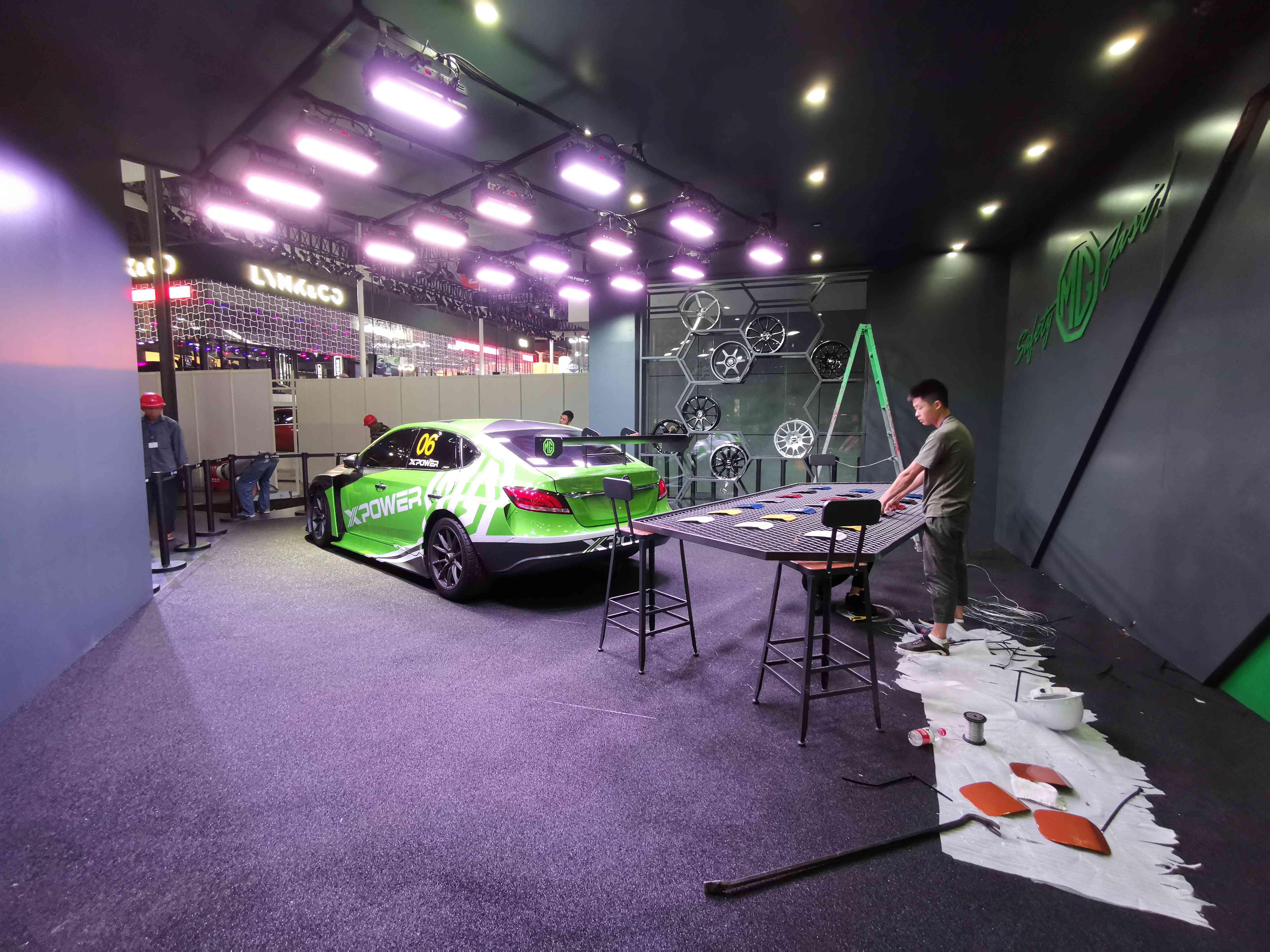 名爵mg6x-power成都车展,上海车展上汽名爵