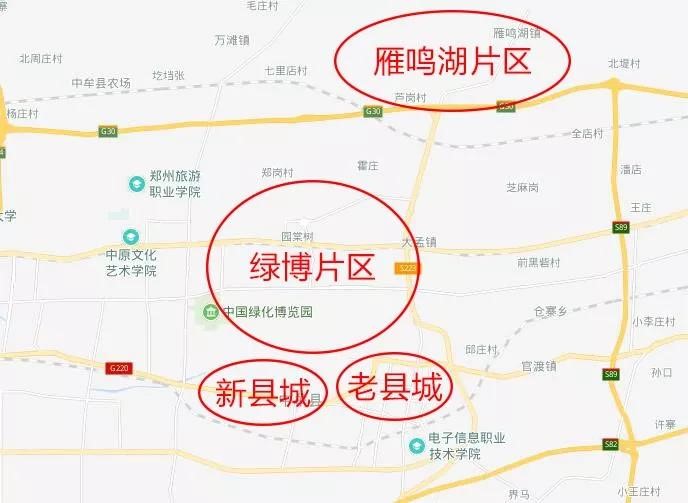 郑州东部新城的中牟组团在哪,郑州市郑东新区新城