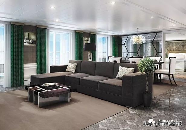 海上最大的豪华套房,海景度假超豪华房子