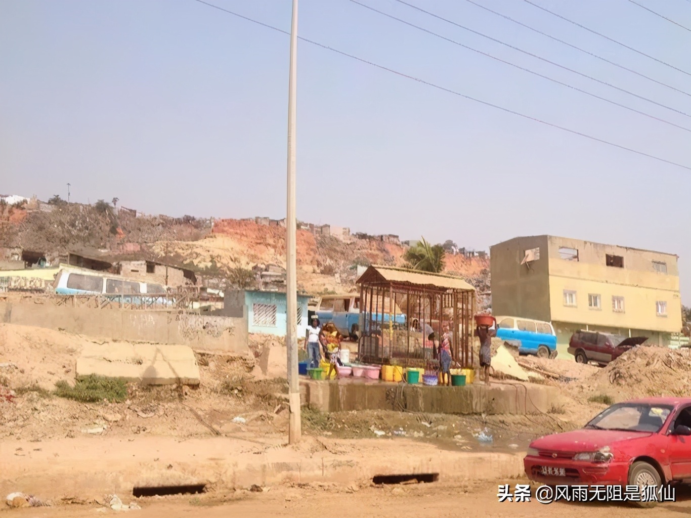 安哥拉用水与打水的女人2回忆我在非洲安哥拉的日子49