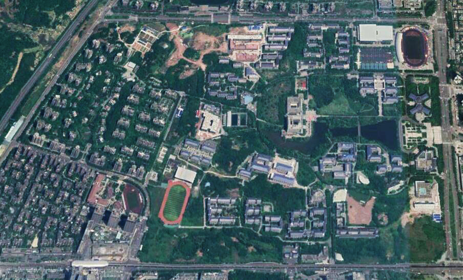 卫星高清地图看重庆,卫星地图看重庆像缩小版中国