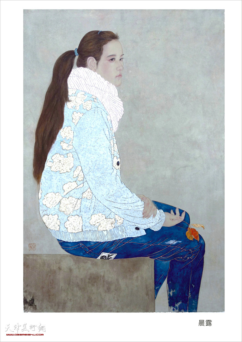 第五届中国当代工笔画大展,工笔人物画展