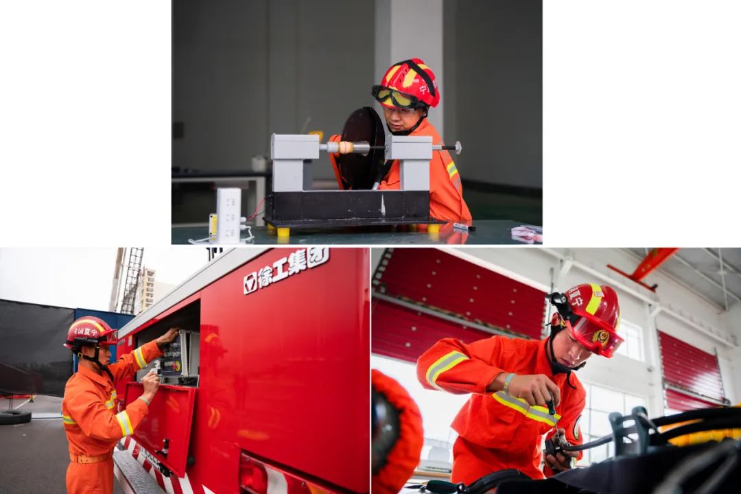 消防业务技能比武竞赛项目,消防火焰蓝杯比武竞赛勇夺第一