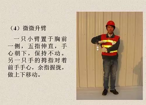吊车信号工指挥手势图,学习基本吊车操作按键