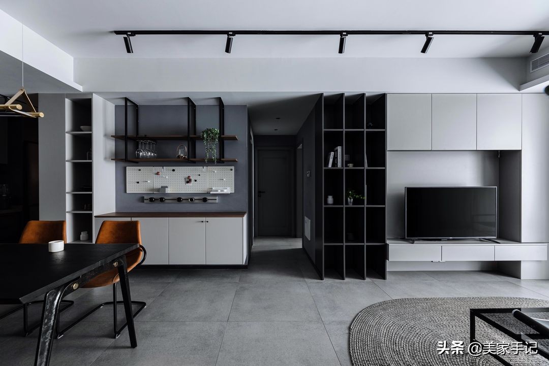 房屋装修黑白灰全屋,房屋装黑白灰